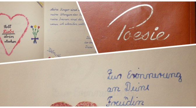 In allen vier Ecken  – des Poesiealbums