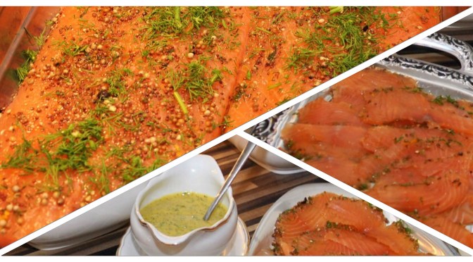 Aromatischer Graved Lachs