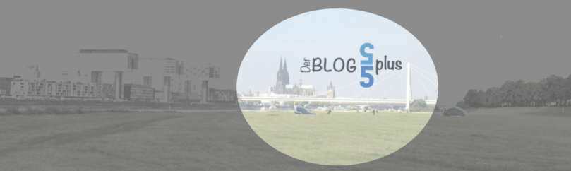 Kranhäuser und Dom in Köln, der Hintergrund für meinen Blog 55 plus