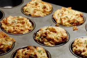 Ein Knödelsufflee als Muffin - locker, luftig, leicht