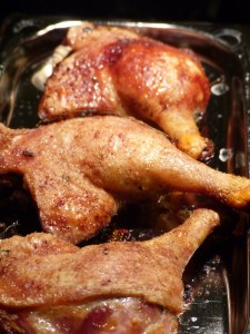 Knusprige Entenkeulen 