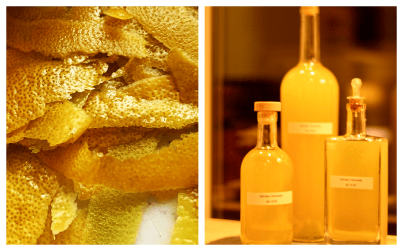 Limoncello - Zitronen in Flaschen